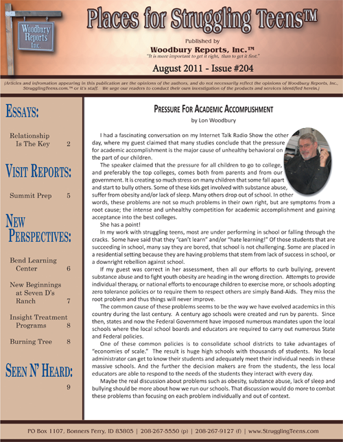 July 2011 Issue 203