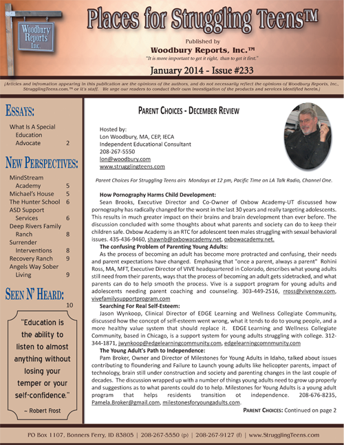 January 2014 Issue 233