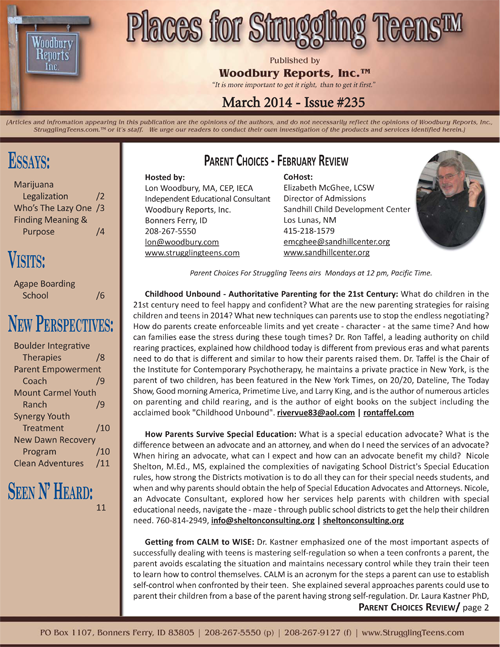 March 2014 Issue 235
